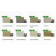 Плинтус LINEPLAST 85х22х2200мм