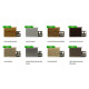 Плинтус LINEPLAST 85х22х2200мм
