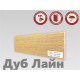 Плинтус МДФ Teckwood 80мм
